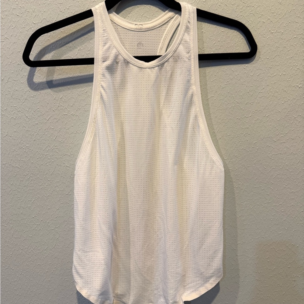 Lululemon Athletica White Tank Top